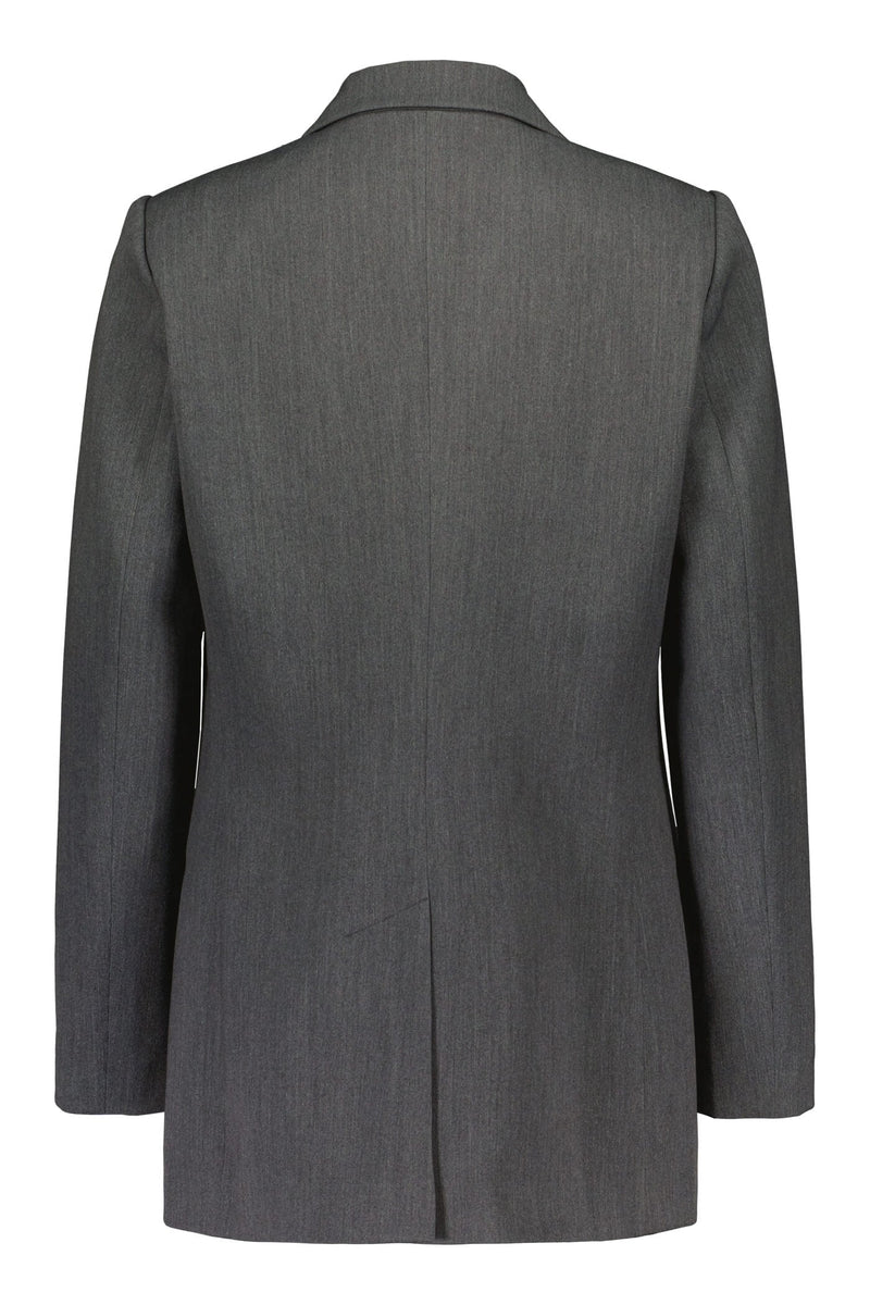 cornelia jacket charcoal grey back