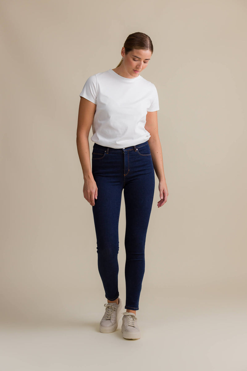 kim slim jeans indigo