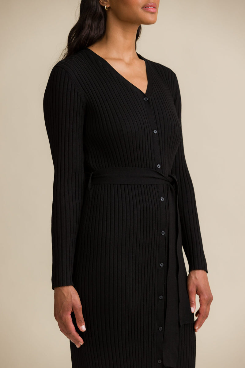 MARCIA Knit Dress blackest close